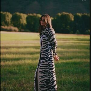 ISO !!! Sydney Silverman x Dillards Marlee Zebra Coat. ***NOT FOR SALE - ISO